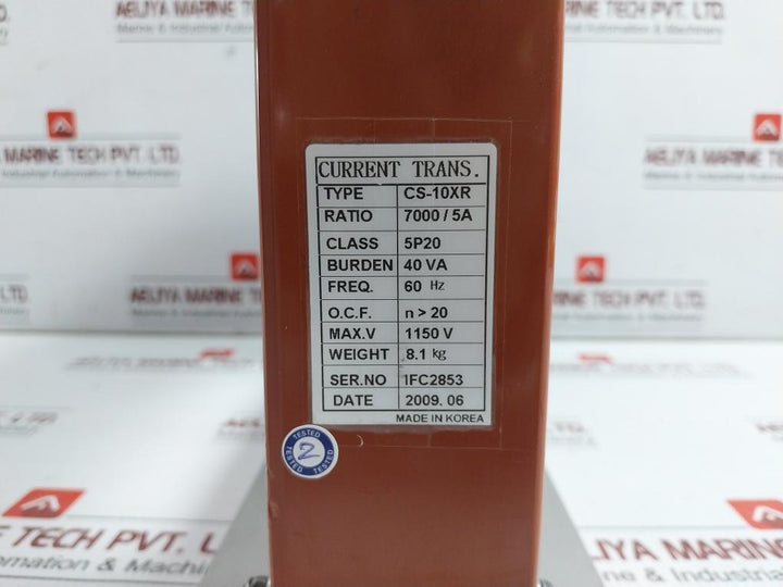 Protection-class Current Transformer 40Va 60Hz 1150 V Cte Tech Cs-10Xr