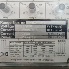 Protection Relay Gepimax-3N Deif 3000/5 A 40-70 Hz