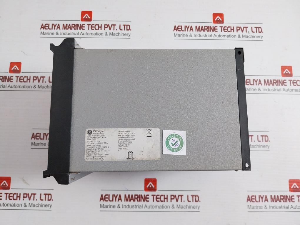 Protection Relay P14Db16A7C0620A General Electric P40 Agile