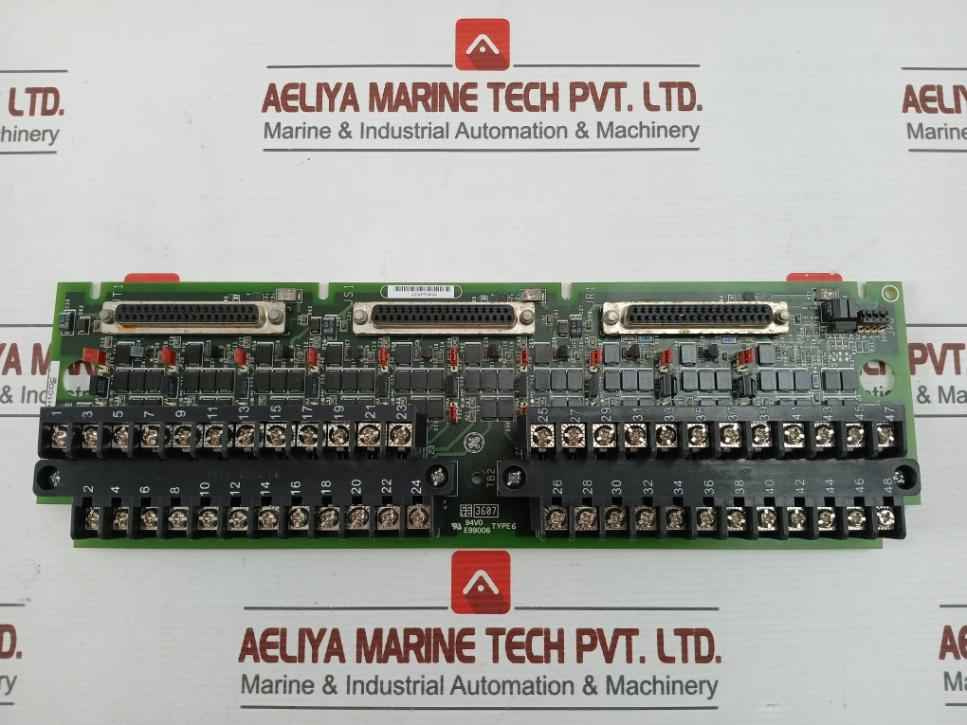 Protective Termination Board Part No: Is200Tbaih1Ccc General Electric