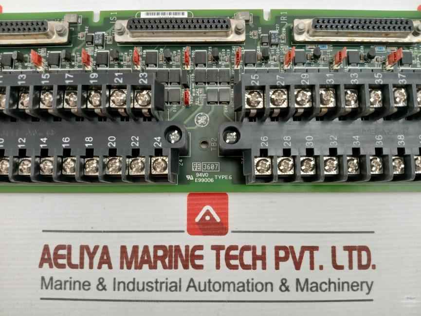 Protective Termination Board Part No: Is200Tbaih1Ccc General Electric
