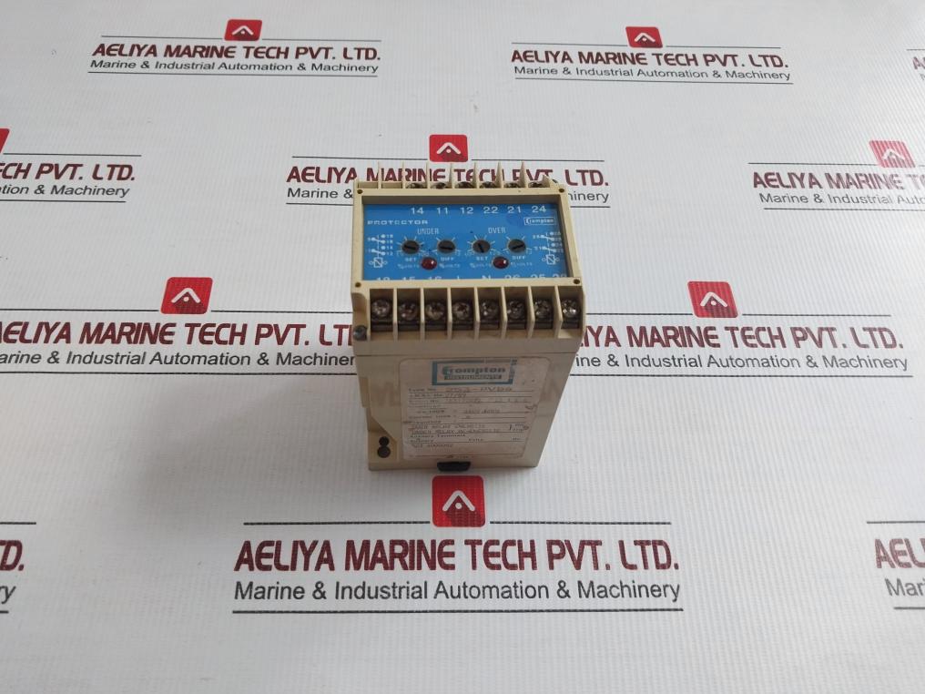 Protector Trip Relay 253-pvb4 Crompton 440V 60Hz