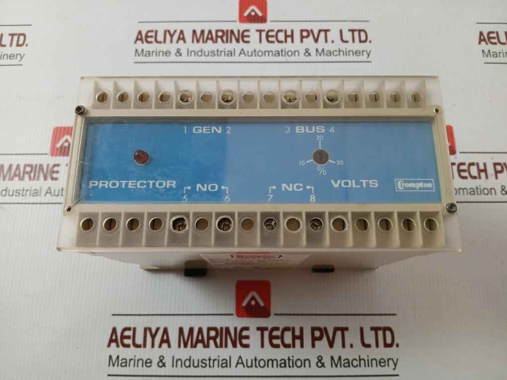 Protector Trip Relay 256-pldu Crompton Instruments Input-120V/60Hz