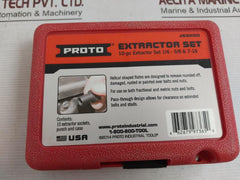 Proto J69X00 Bolt Extractor Socket Set 10-pc 7Mm, 1/4,9/32