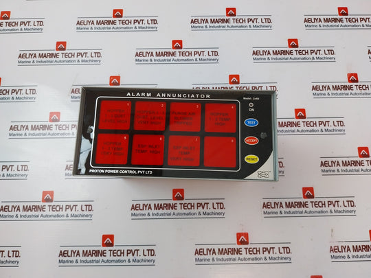 Proton 2X4N Alarm Annunciator 90-270Vac/Dc Used