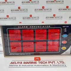 Proton 2X4N Alarm Annunciator 90-270Vac/Dc Used