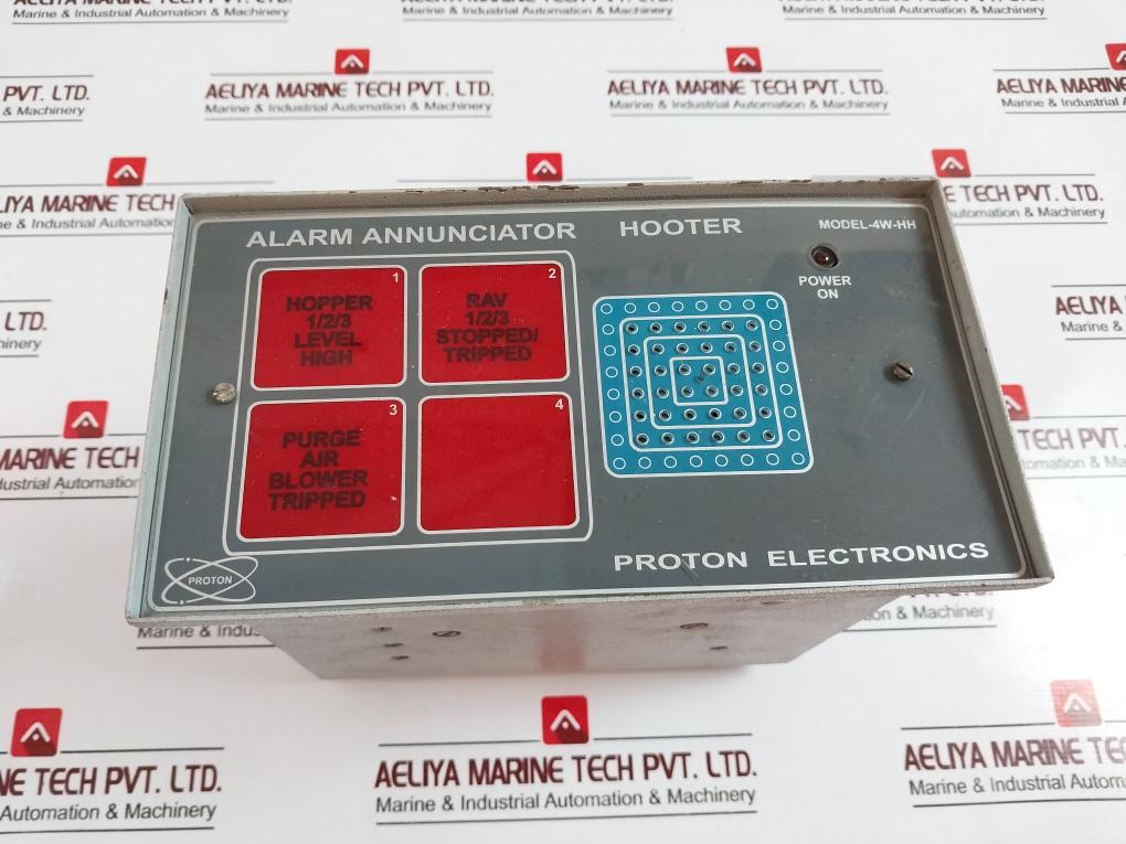 Proton Electronics 4w-hh Alarm Annunciator Hooter 230vac