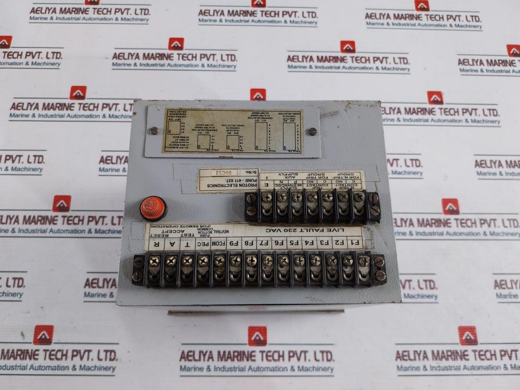 Proton Electronics Alarm Annunciator 90-270Vac/Dc