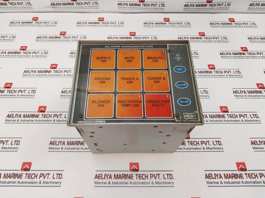 Proton Electronics Alarm Annunciator 90-270Vac/Dc