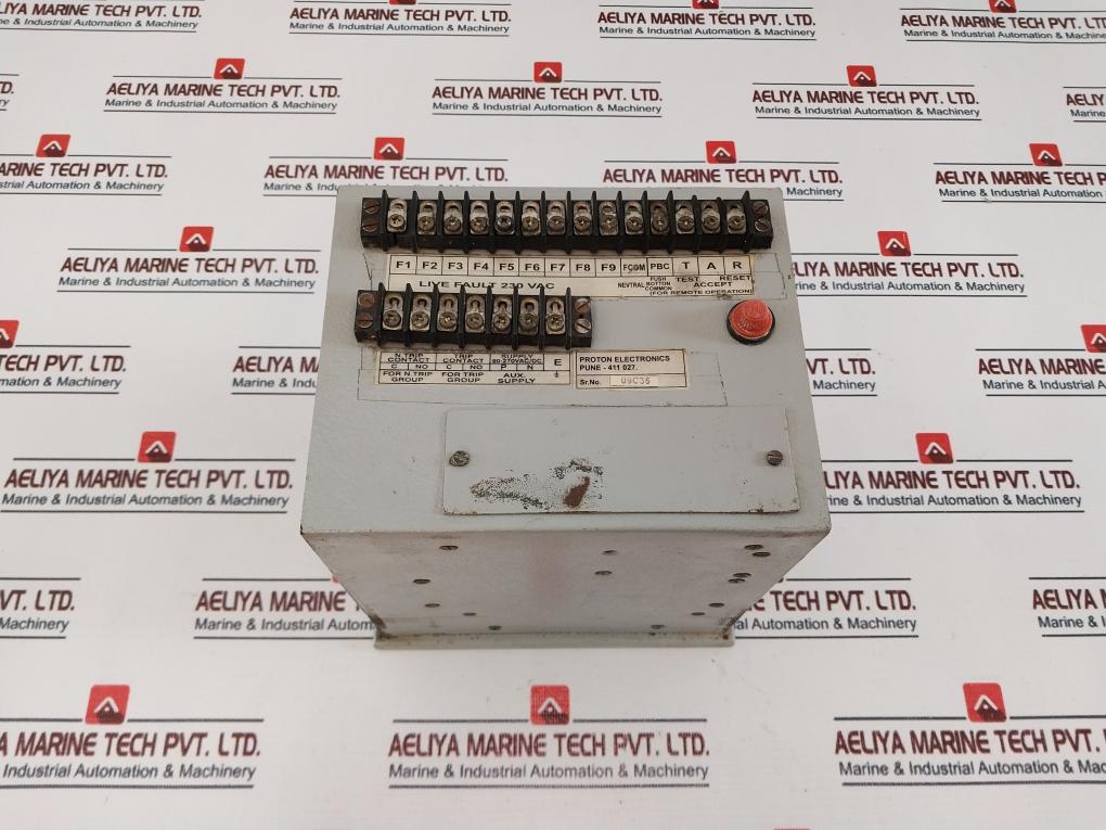 Proton Electronics Alarm Annunciator 90-270Vac/Dc