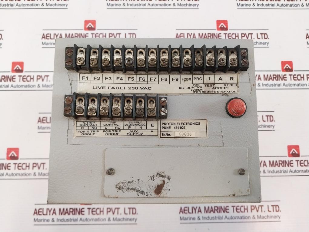 Proton Electronics Alarm Annunciator 90-270Vac/Dc