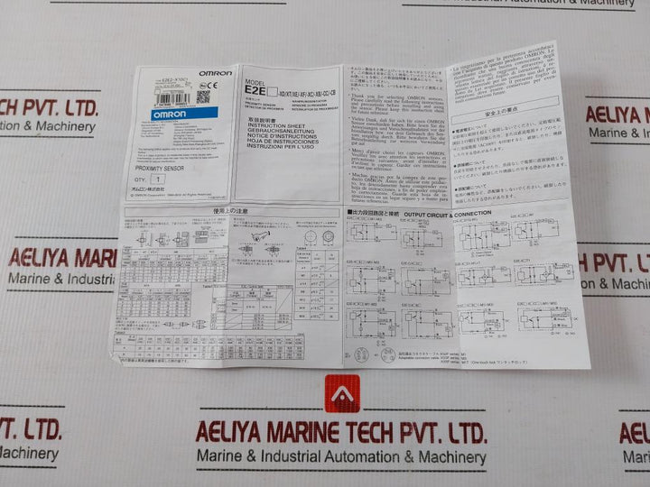 Proximity Sensor 12-24Vdc 2-meter Omron E2E2-x10C1