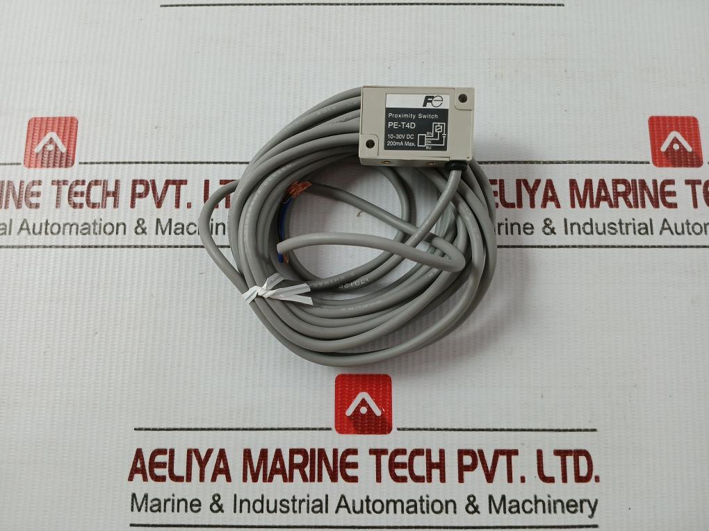 Proximity Switch Pe-t4D Fuji Electric 10-30Vdc 200Ma 16Ft