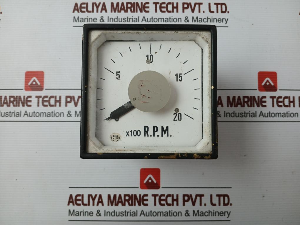 Prq96-vv10 Brand Noris 2000 = 6100 Hz Tachometer  24V Dc