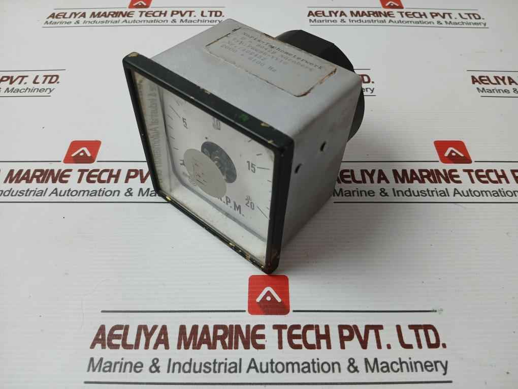 Prq96-vv10 Brand Noris 2000 = 6100 Hz Tachometer  24V Dc