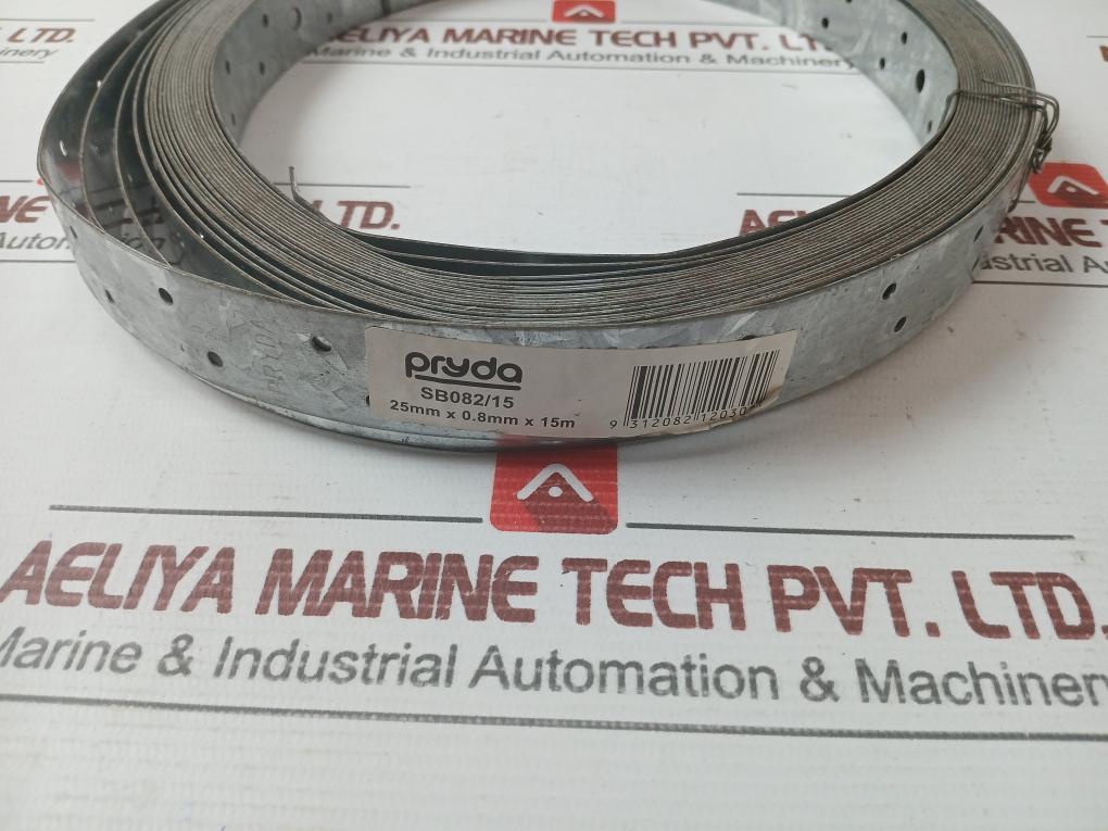Pryda Strap Brace Size - 25Mm X 0.8Mm X 15M, Sb082/15