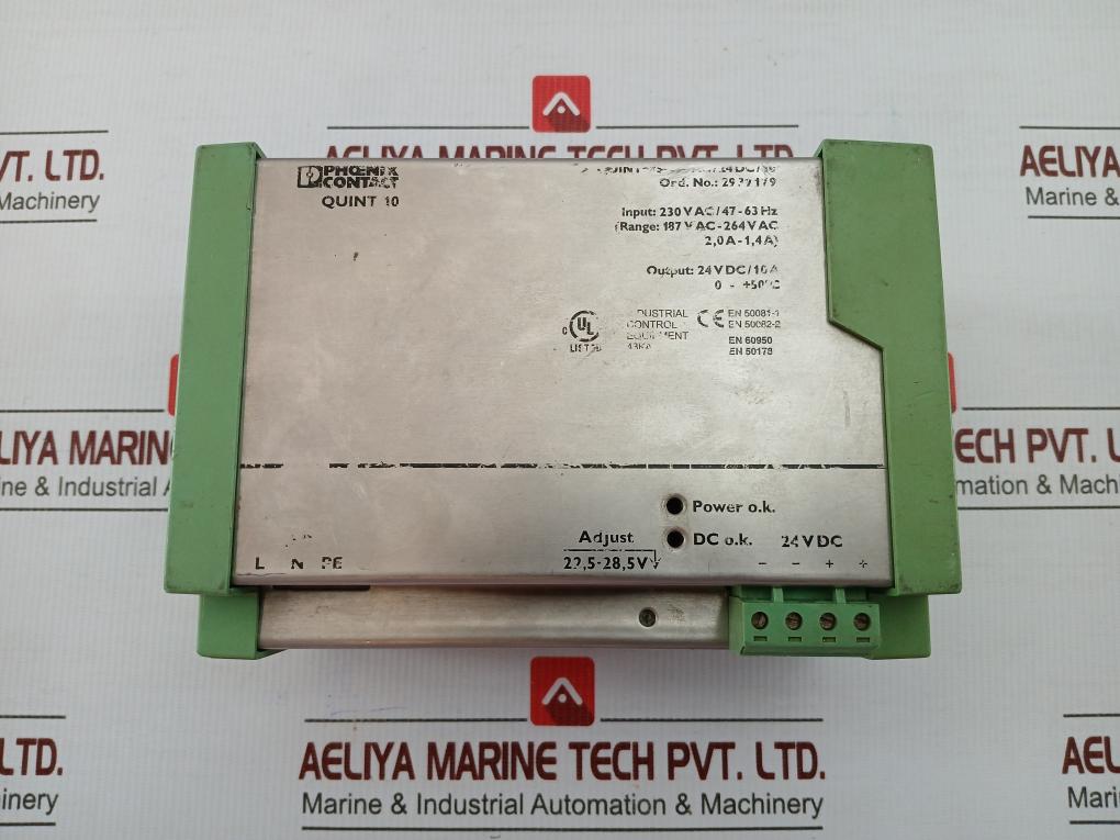 Ps-230Ac/24Dc/10 Power Supply 24Vdc/10A Phoenix Contact Quint