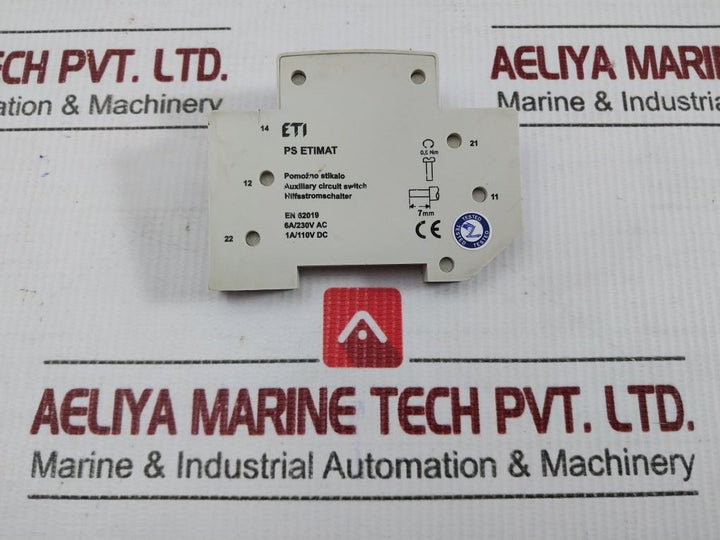 Ps Etimat Auxiliary Circuit Switch 6A/230V Ac Eti
