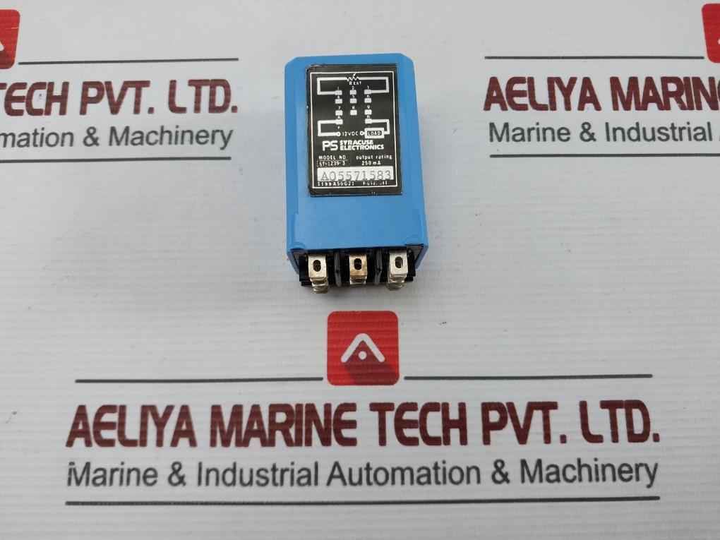 Ps Syracuse Electronics St-1239-3 Manual Testing/Reset Module 250Ma 12Vdc
