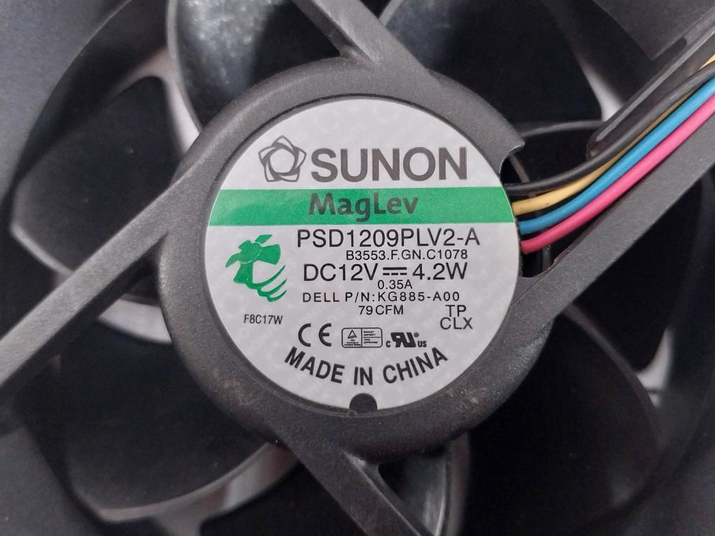 Psd1209Plv2-a Kg885-a00 Sunon 12V Dc 0.35A Dc Brushless Cooling Fan