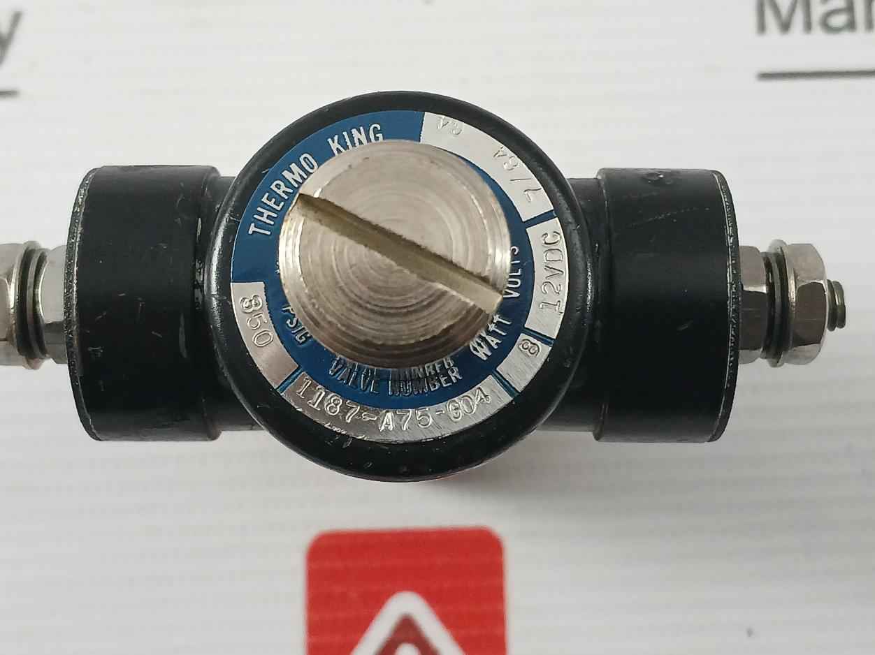 Psig: 350/ 12Vdc - Thermo King 1187-a75-g04 Solenoid Valve