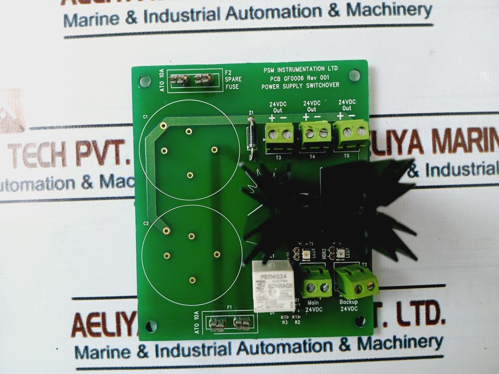 PSM Instrumentation Pcb Gf0006 Power Supply Switchover