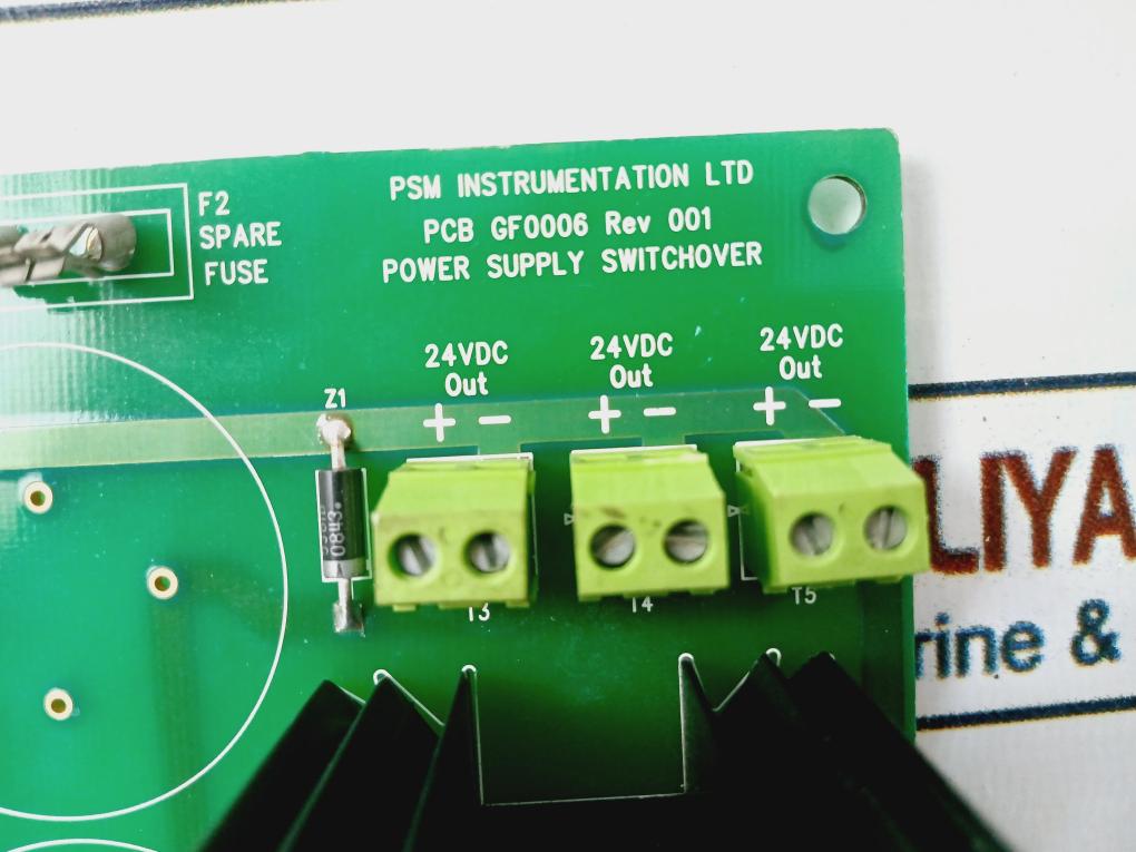 PSM Instrumentation Pcb Gf0006 Power Supply Switchover
