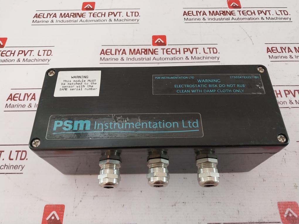 Psm Instrumentation Rt 168 Pressure Transmitter 0-8 Mwg 4-20Ma Eex Ia Iic T5