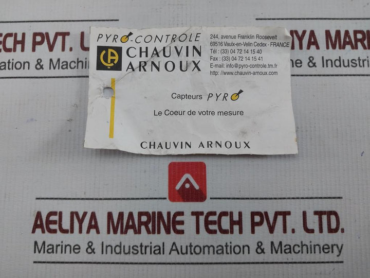 Pt100 Vacuum Pump Temperature Sensor Pyro-controle