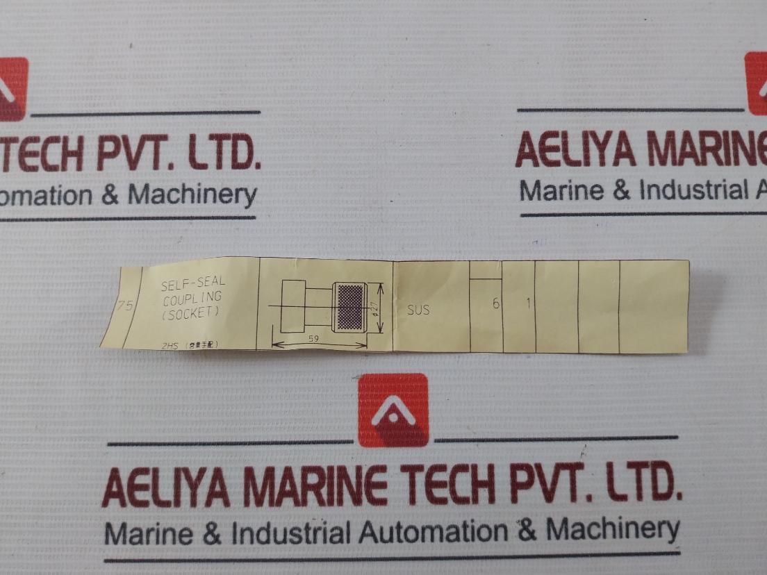 Pt 1/4 Self-seal Coupling (Socket)