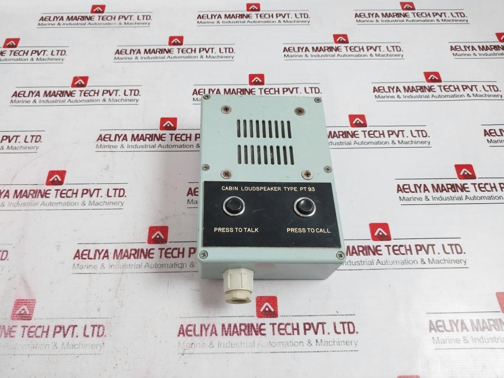 Pt 93 Cabin Loudspeaker Pushbutton To Talk 0023-117-0-00 8Ω Max4W