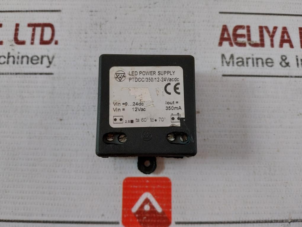 Ptdcc/350/12-24Vac Dc Led Power Supply 12Vac 350Ma
