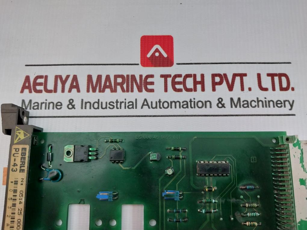 Pu-43 Battery Control Pcb Module 24Vdc Eberle