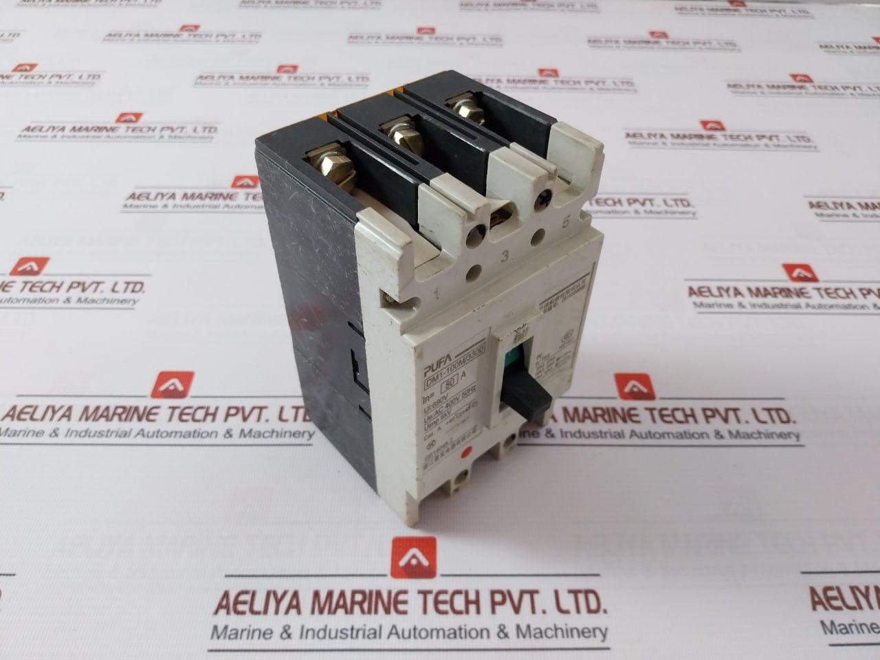 Pufa Dm1-100M/3300 Circuit Breaker Ac 400V 50Hz A021027