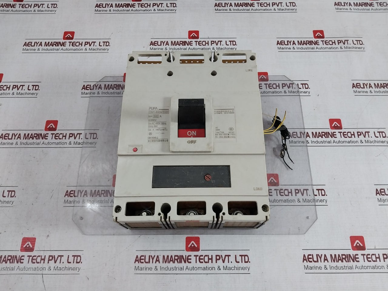 Pufa Dm1-800M/3320 Air Circuit Breaker Ac 400V 50Hz Gb14048.2 A021027