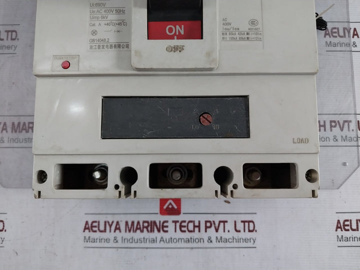 Pufa Dm1-800M/3320 Air Circuit Breaker Ac 400V 50Hz Gb14048.2 A021027