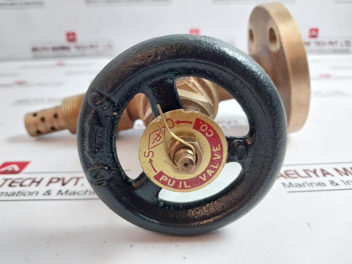 Puil Valve 10K-15 Marine Brass Hose Valve 20B07