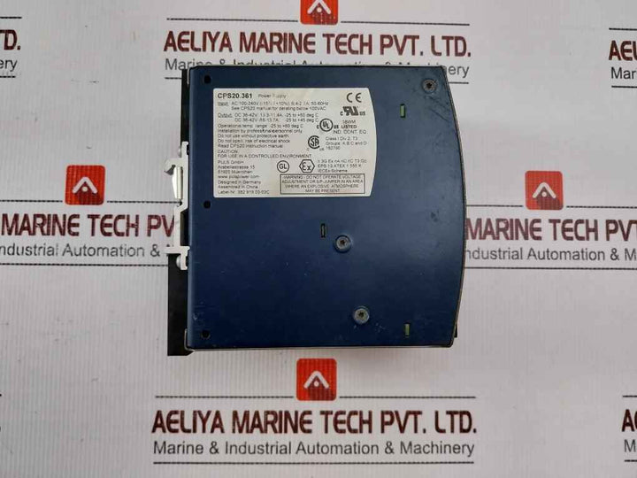 Puls Cps20.361 Din Rail Power Supply Ac 100-240V/50-60Hz