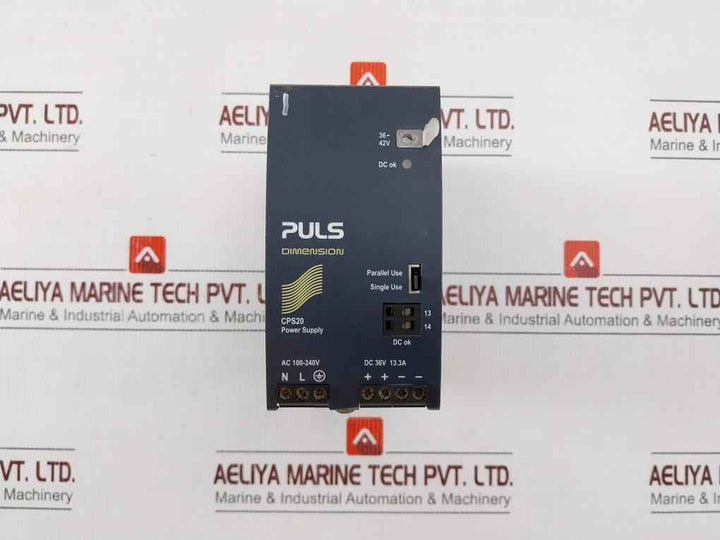 Puls Cps20.361 Din Rail Power Supply Ac 100-240V/50-60Hz