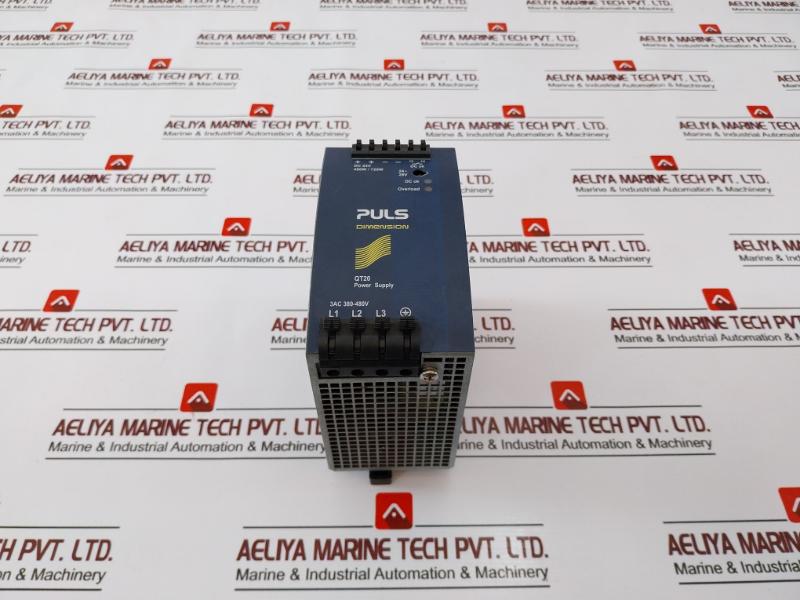 Puls Dimension Qt20.241 Power Supply 3-phase, 24V, 20A, 480W