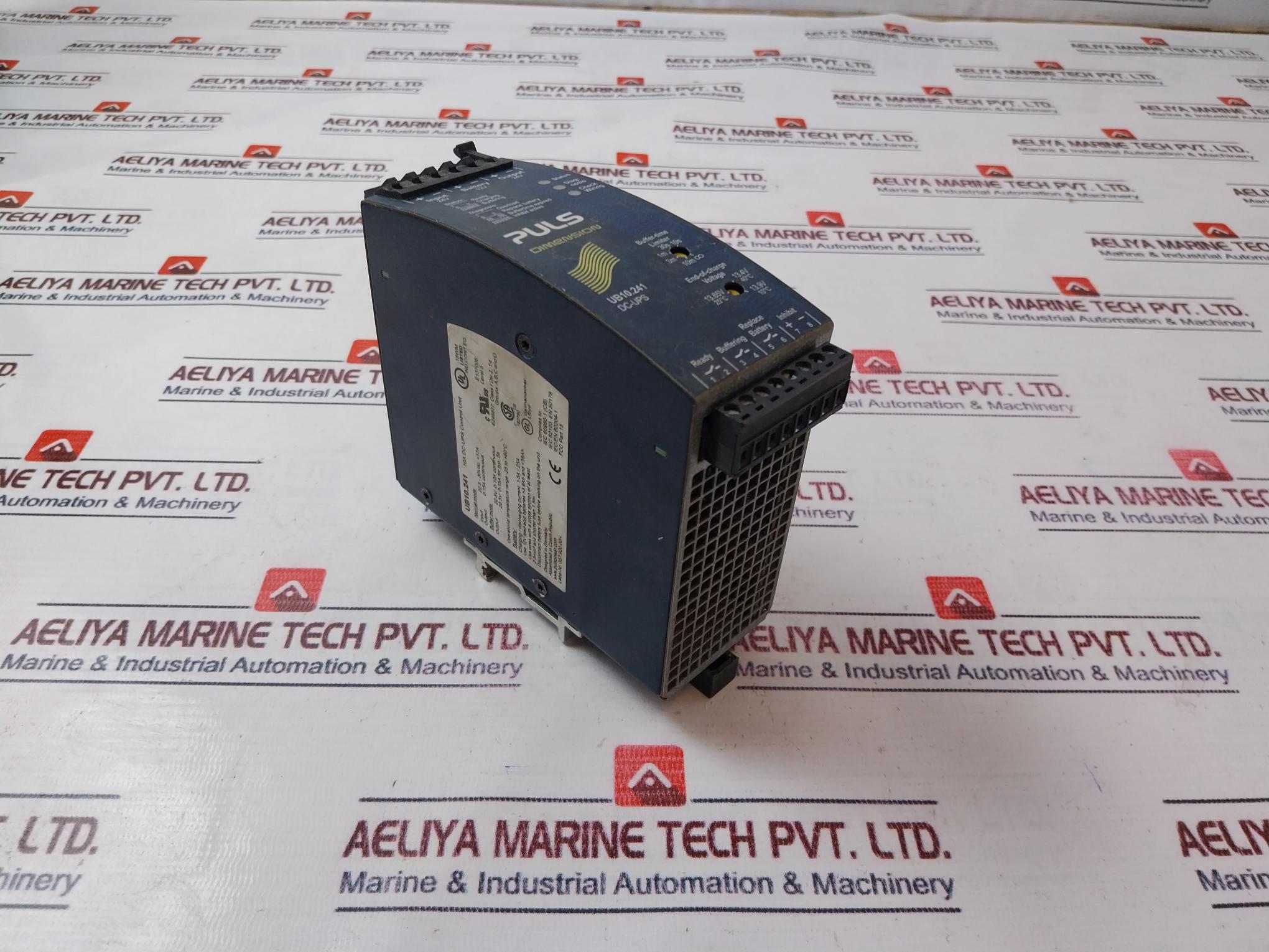 Puls Dimension UB10.241 Dc-ups Control Unit 22.5-30Vdc