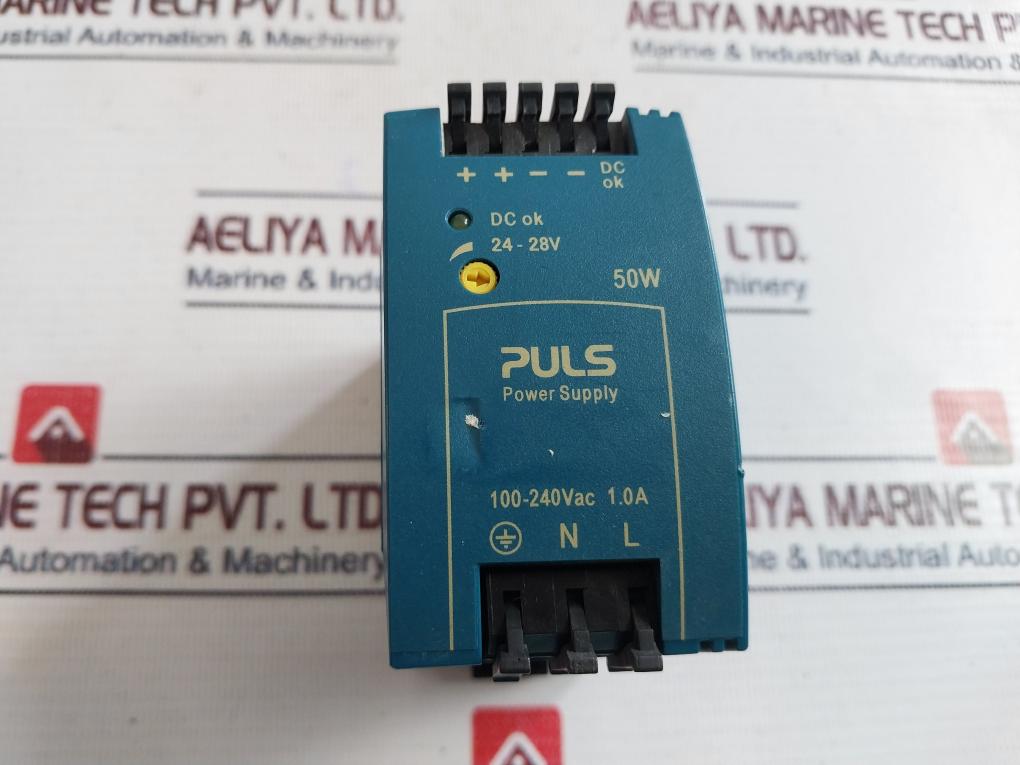 Puls Ml50.101 Industrial Grade Power Supply Ac100-240V 1.0A 50-60Hz