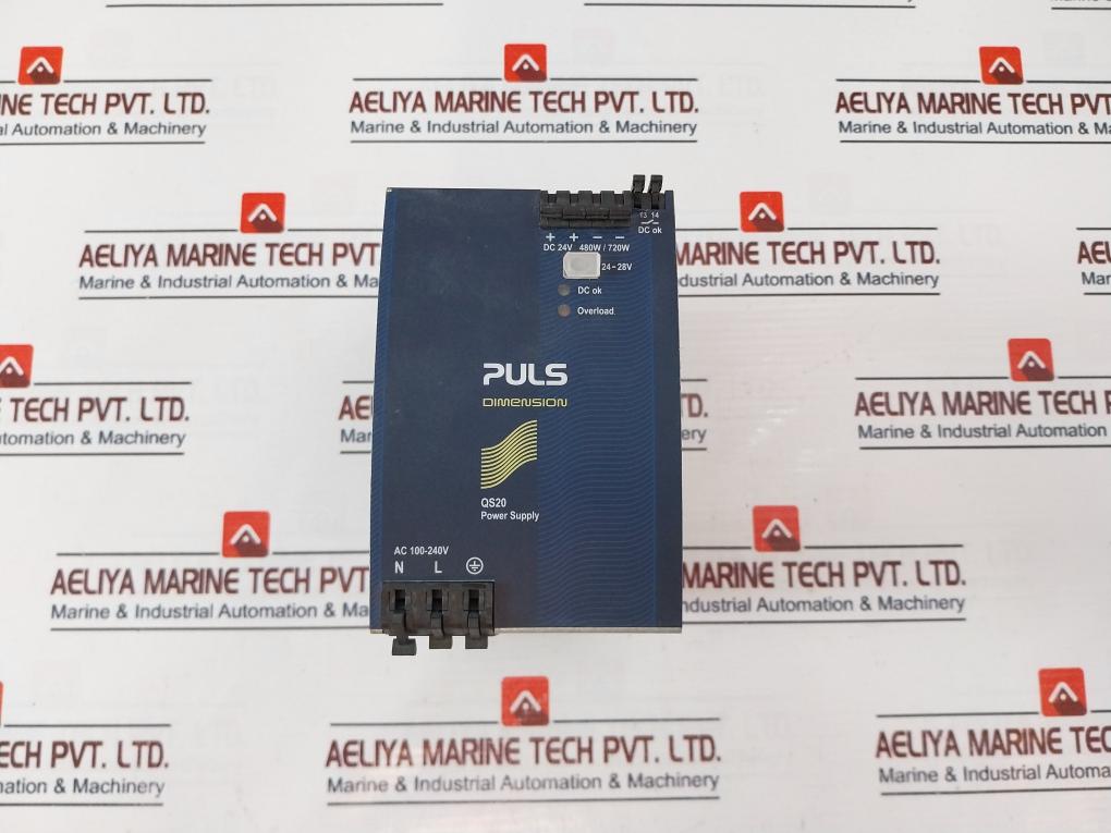 Puls Qs20.241 Power Supply Ac 100-240V 5.4-2.4A 50/60Hz