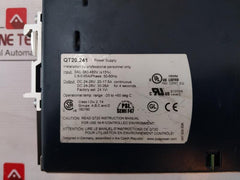 Puls Qt20.241 Power Supply 24V 20A 3Ac Input 380-480V Class I Div 2