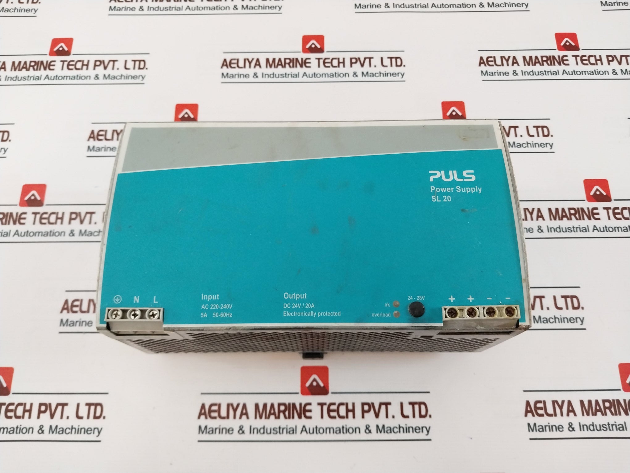 Puls Sl20.100 Power Supply Ac 200-240V 5A 50-60Hz