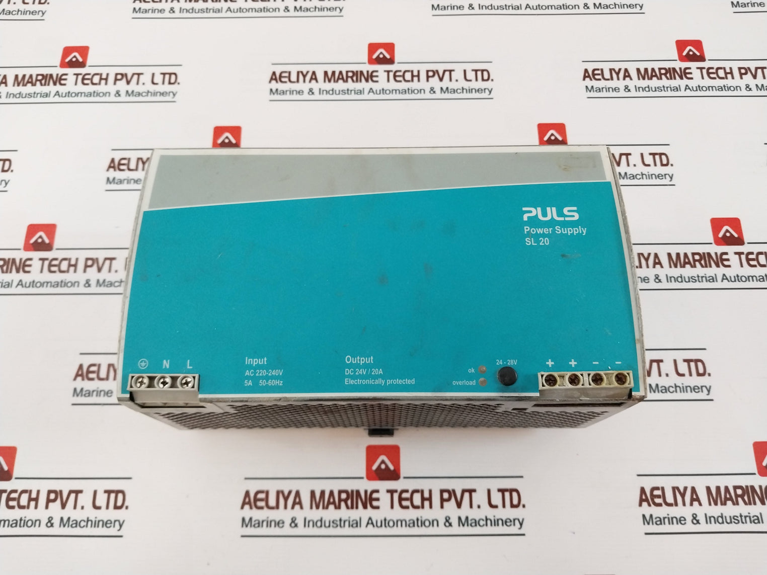 Puls Sl20.100 Power Supply Ac 200-240V 5A 50-60Hz