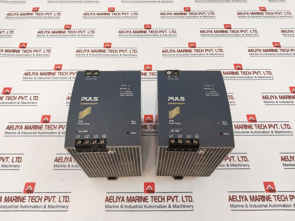 Puls Xt40.241 Semi Regulated Power Supply 3-phase 24V