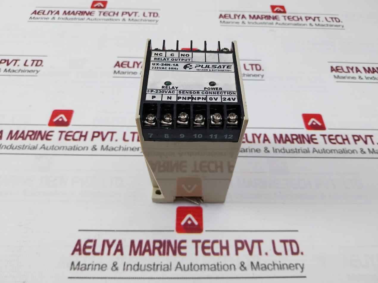 Pulsate Sensor & Automation Ux-24N-1A Sensor Relay Interface Module 230Vac 50Hz
