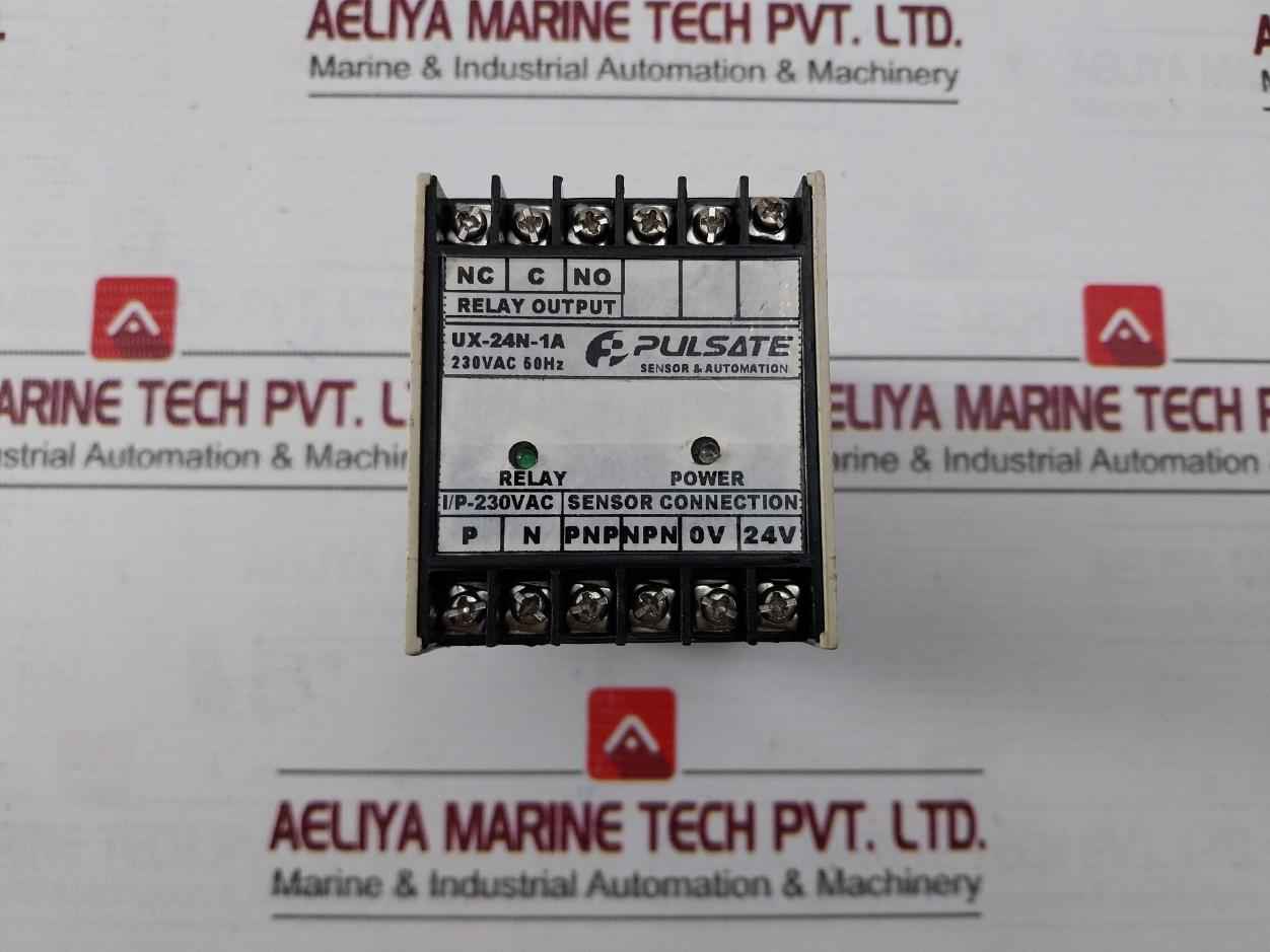 Pulsate Sensor & Automation Ux-24N-1A Sensor Relay Interface Module 230Vac 50Hz