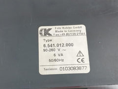Pulse Counter 6.541.012.000 Fritz Kubler